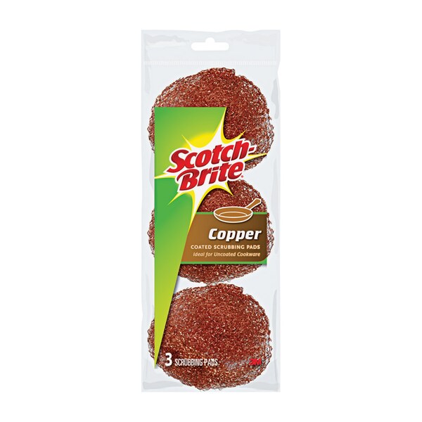 3M Scotch-Brite Heavy Duty Scrubbing Pads For Pots and Pans 3 pk 213C - main